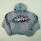 Hellstar Future Flame Hoodie Grey