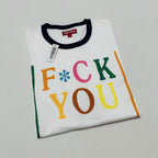 Supreme Multicolor Text Ringer T-Shirt