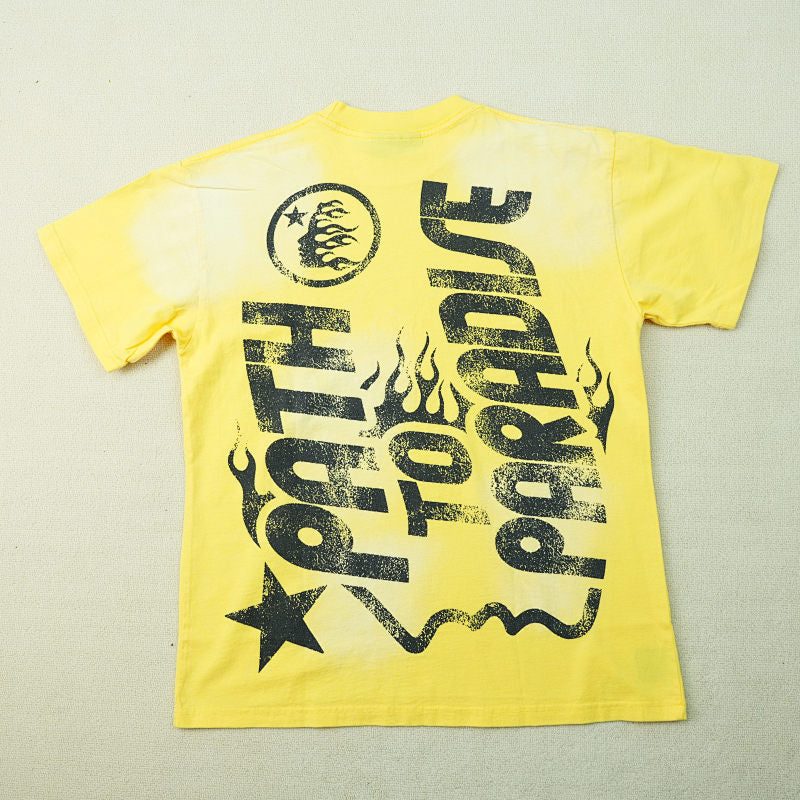 Hellstar Vesus T-Shirt Yellow