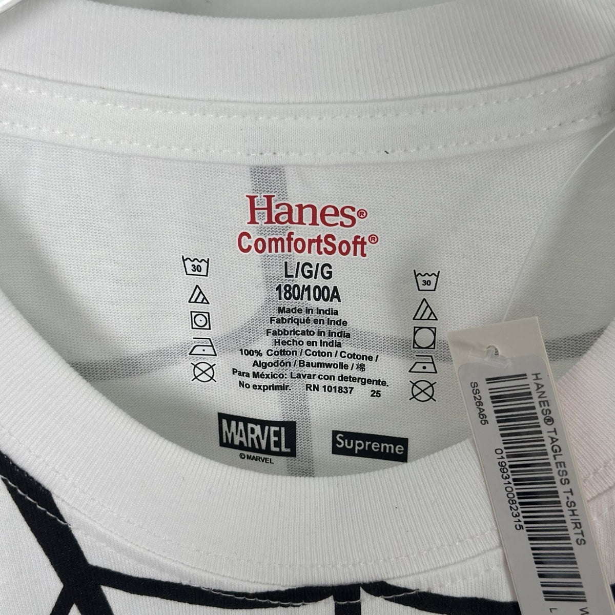 Supreme Spiderweb Graphic T-Shirt