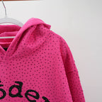 Sp5Der Vvs Hoodie Pink
