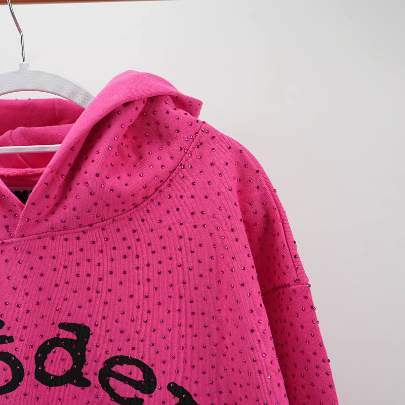Sp5Der Vvs Hoodie Pink