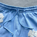 Denim Tears The Cotton Wreath Powder Sweatshorts