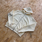 Derschutze Garden of Eden Zip Up - Cream