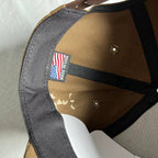 Nike Air Snapback Caps - Brown/Gold