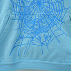 Sp5der Web Hoodie Sky Blue