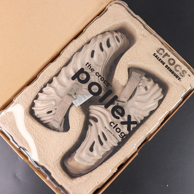 Crocs x Salehe Bembury Pollex Clog - Tan/Crocodile