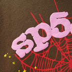 Sp5der Web Hoodie Brown