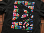 Black Grid Graphic Martine Rose T-Shirt