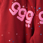 Sp5Der Worldwide Red Angel Number 555 Sweatpants