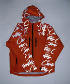 Elitework Hooded Jacket - Orange/White