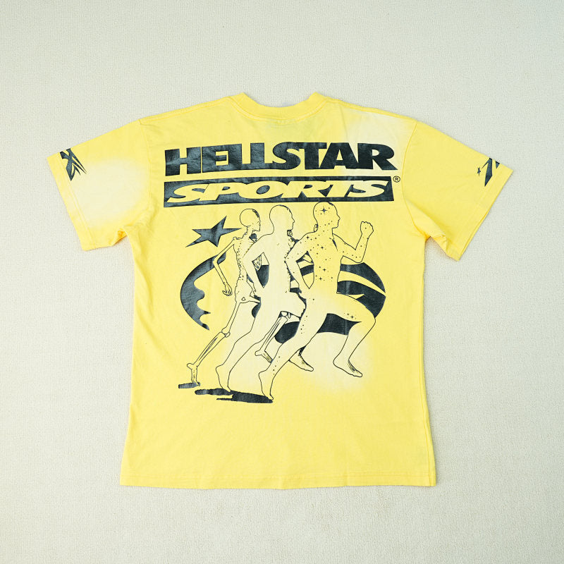 Hellstar Marathon T-Shirt Yellow