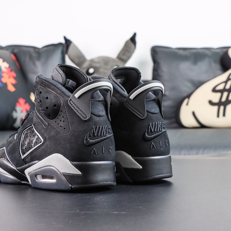 Nike Air Jordan 6 Retro - Black/Metallic Silver