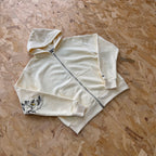 Derschutze Garden of Eden Zip Up - Cream