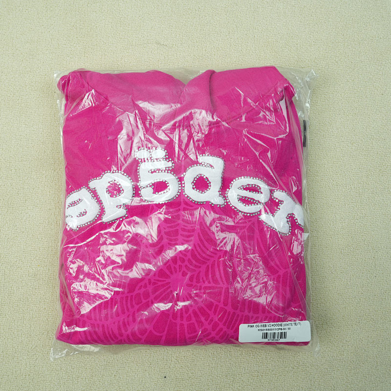 Sp5der Legacy Hoodie Pink