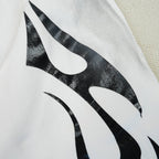 Hellstar Flame Shorts White