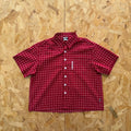 Mertra Plaid Shirt - Red