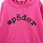 Sp5Der Vvs Hoodie Pink