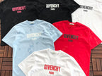 Multi Color Paris Logo Givenchy T-Shirt