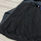 Grey Croc-Print Zip Garment