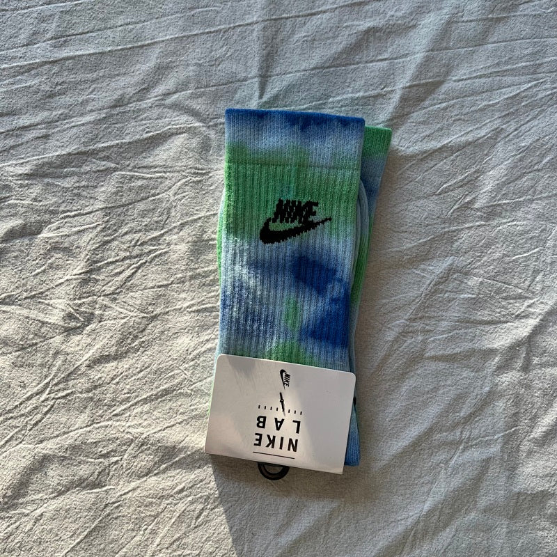 Nike Lab Crew Socks - Yellow/Purple/Pink/Blue