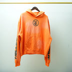 Hellstar Fire Orange Hoodie Orange Dye
