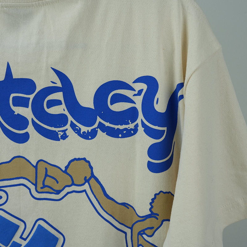Hellstar Yoga T-Shirt Cream