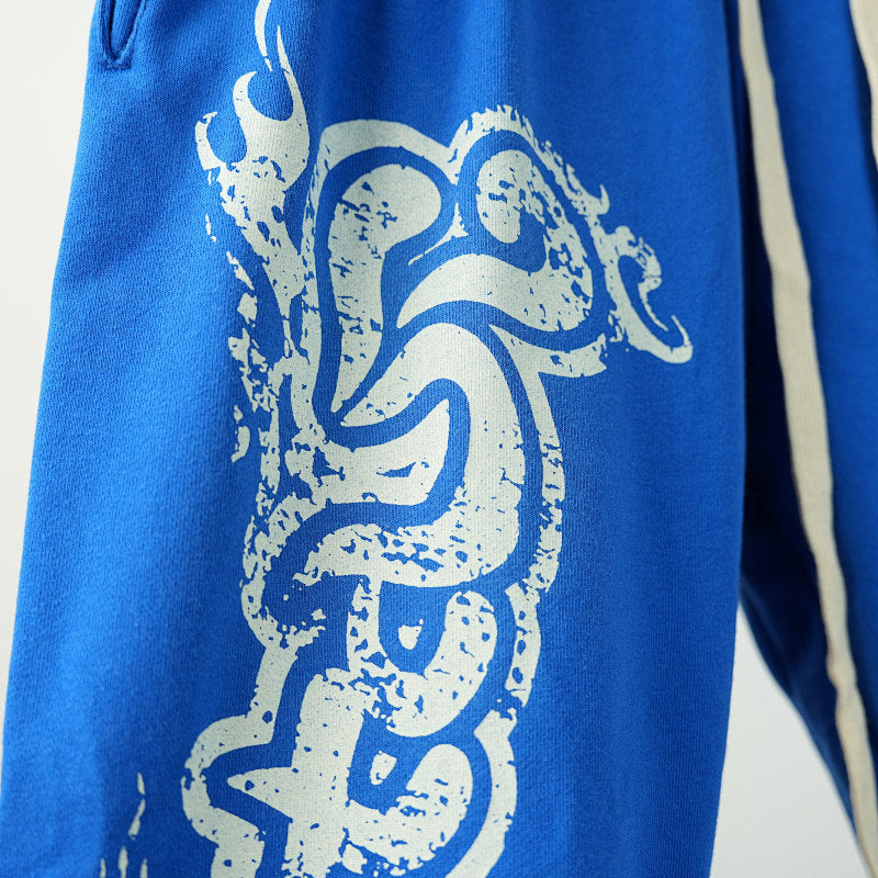 Hellstar Blue Yoga Sweatpants