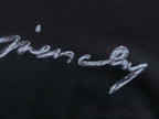 Black Script Logo Givenchy T-Shirt