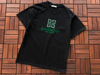 Black Green Cube Logo Givenchy T-Shirt