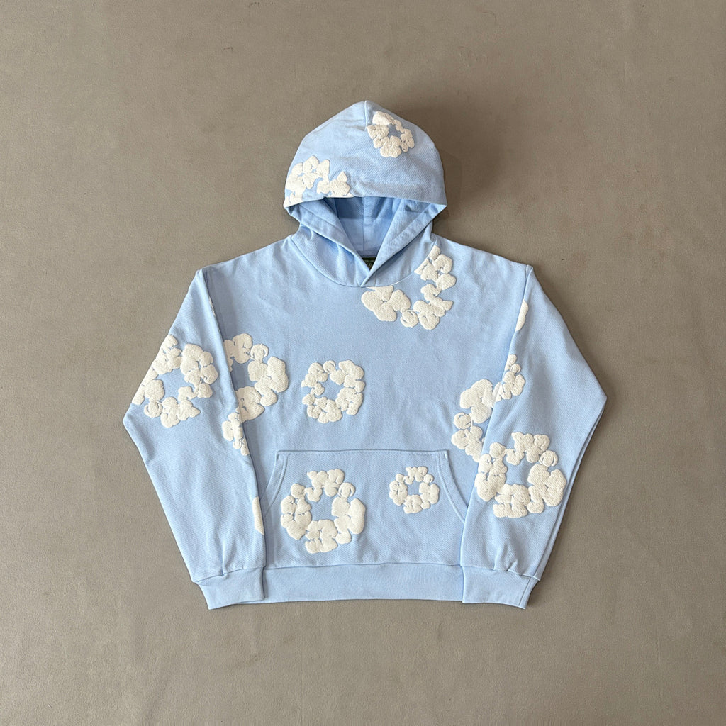 Denim Tears The Cotton Wreath Powder Hoodie