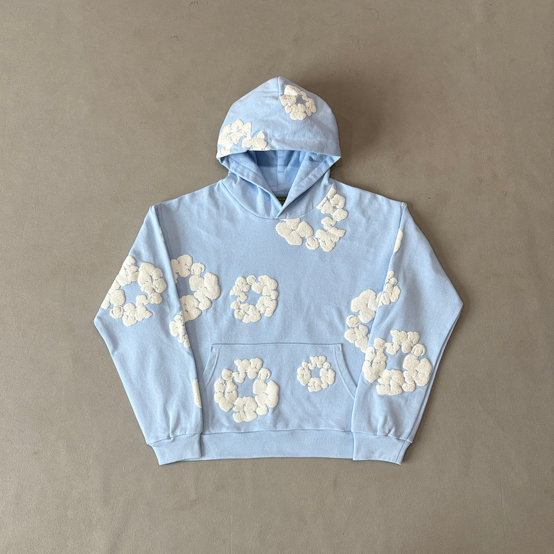 Denim Tears The Cotton Wreath Powder Hoodie