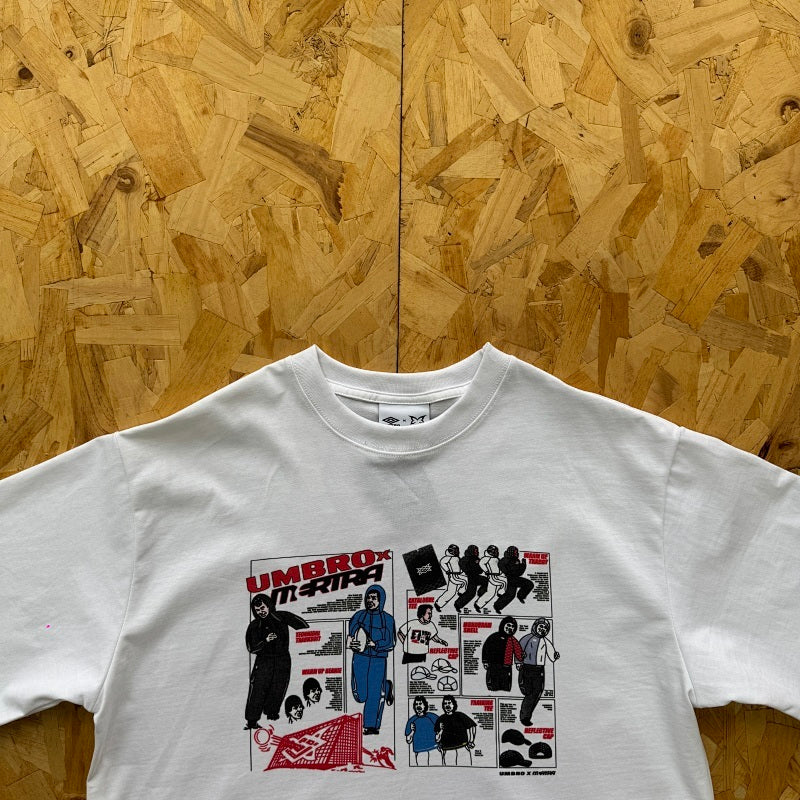 Mertra x Umbro Catalogue Tee - White