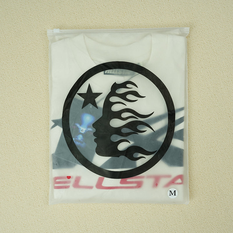Hellstar Sport Logo Gel T-Shirtwhite