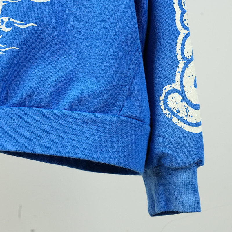Hellstar Blue Yoga Hoodie