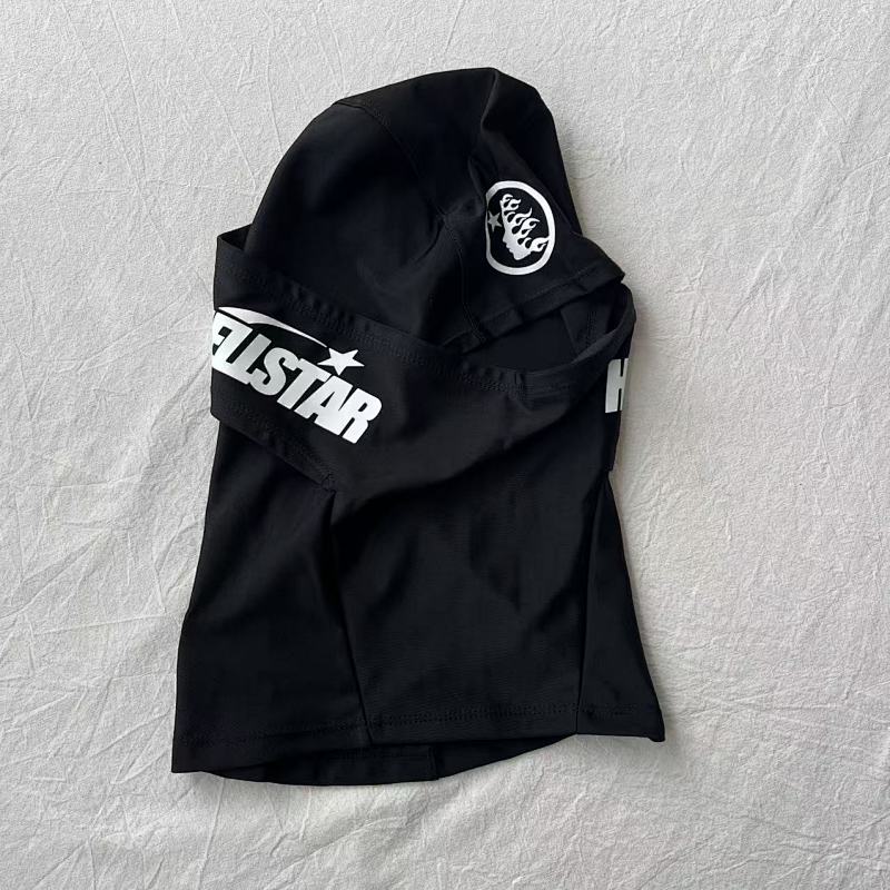 Full Face Ninja Balaclava Ski Mask with Logo Print