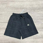Grey Croc-Print Zip Garment