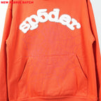 Sp5Der Websuit Hoodie Orange