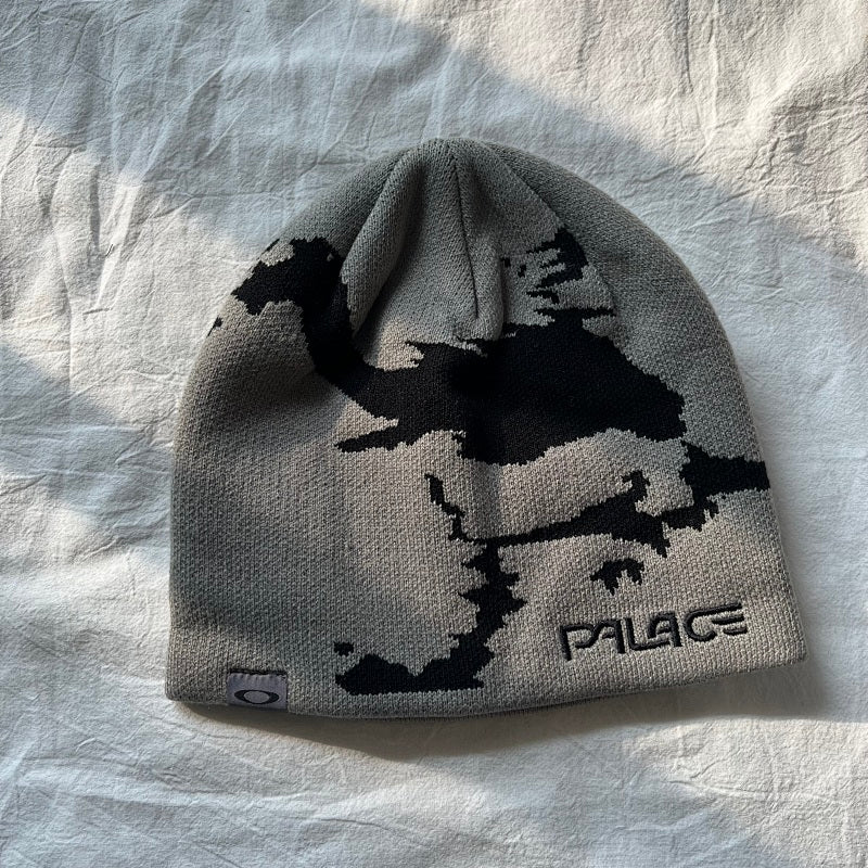 Palace Camo Knit Beanie Three Colorways