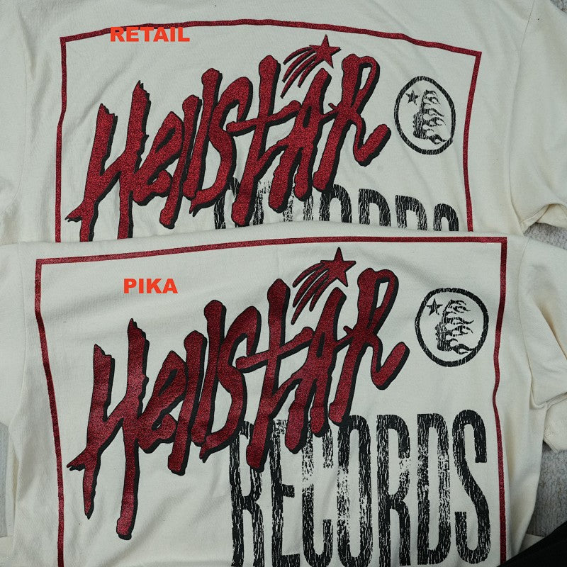 Hellstar Records T-Shirt Off-White