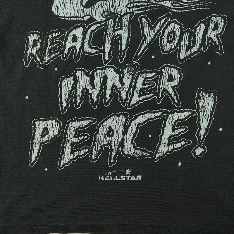 Hellstar Studios Inner Peace Short Sleeve Tee Shirt Black