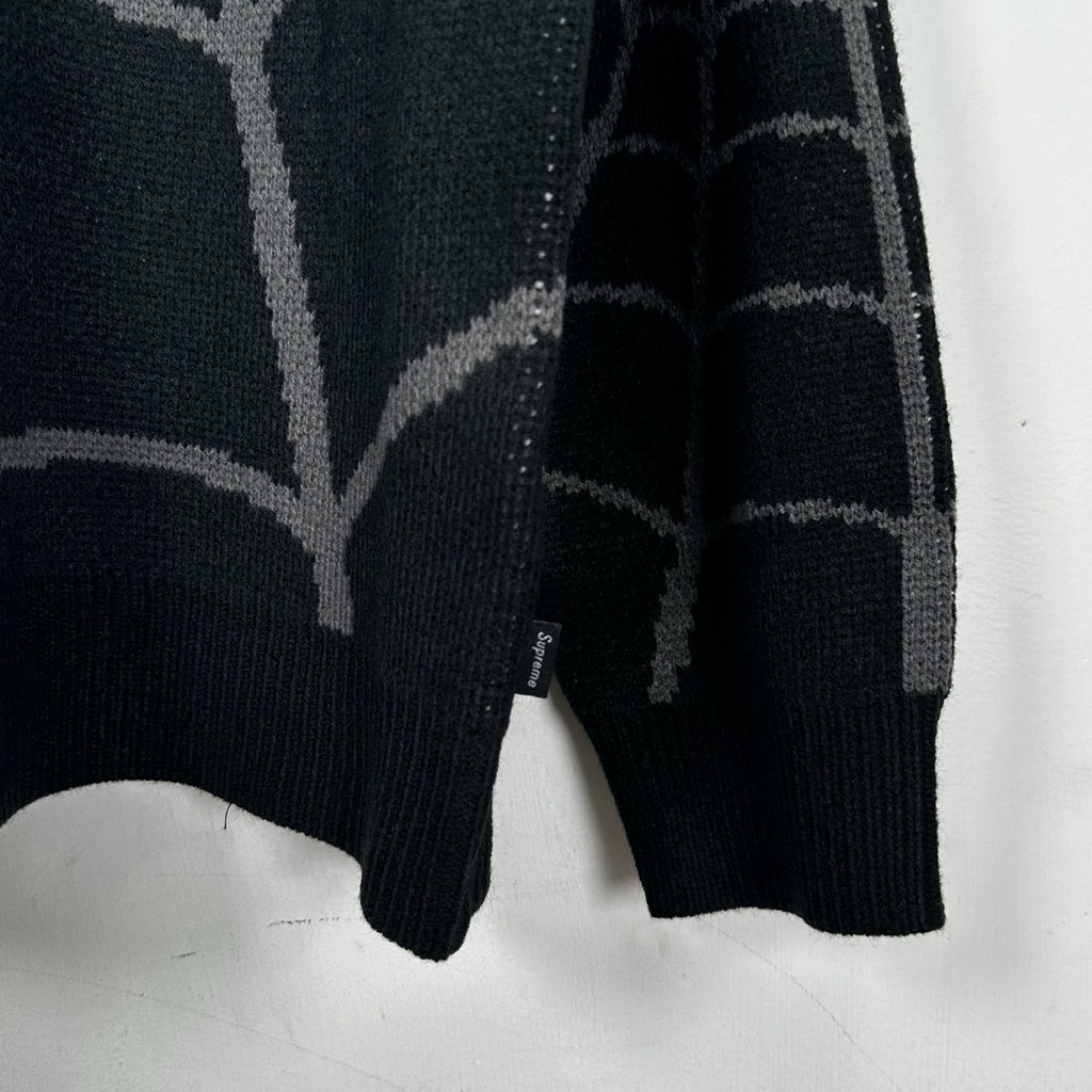 Supreme Vanson Spider Web Crewneck Sweater