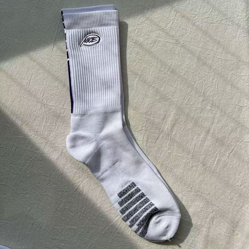 Nike Logo Crew Sports Socks with Stripe Detail