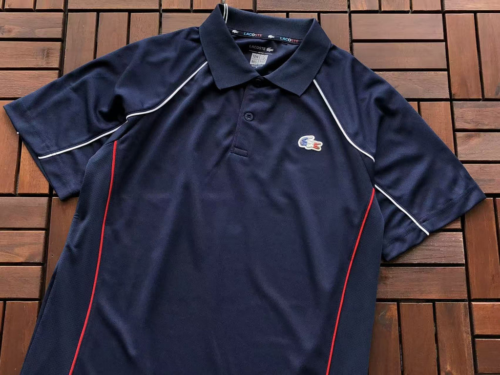 Lacoste Ultra-Dry Contrast-Trim Polo Shirt