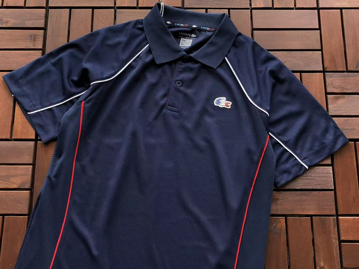 Lacoste Ultra-Dry Contrast-Trim Polo Shirt
