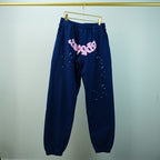 Sp5der OG Web Sweatpants Navy