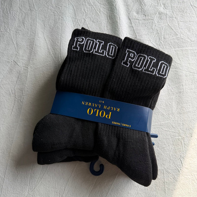 Polo Ralph Lauren Crew Socks 5-Pack