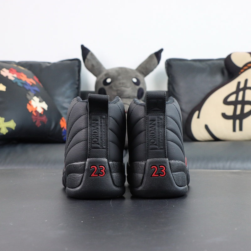 Air Jordan 12 Retro - Reverse Flu Game Black/Varsity Red