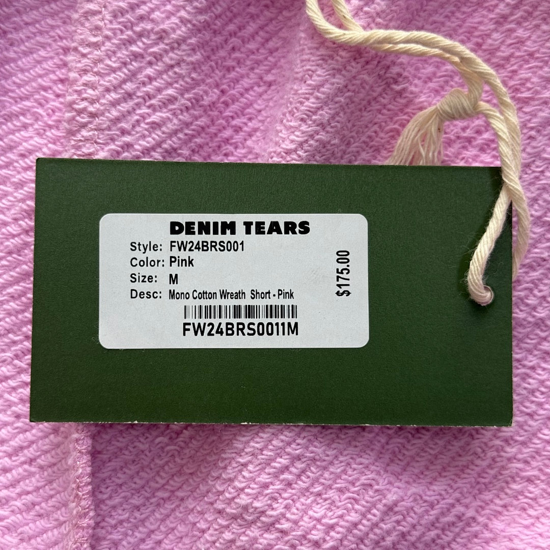 Denim Tears The Cotton Wreath Powder Sweatshorts