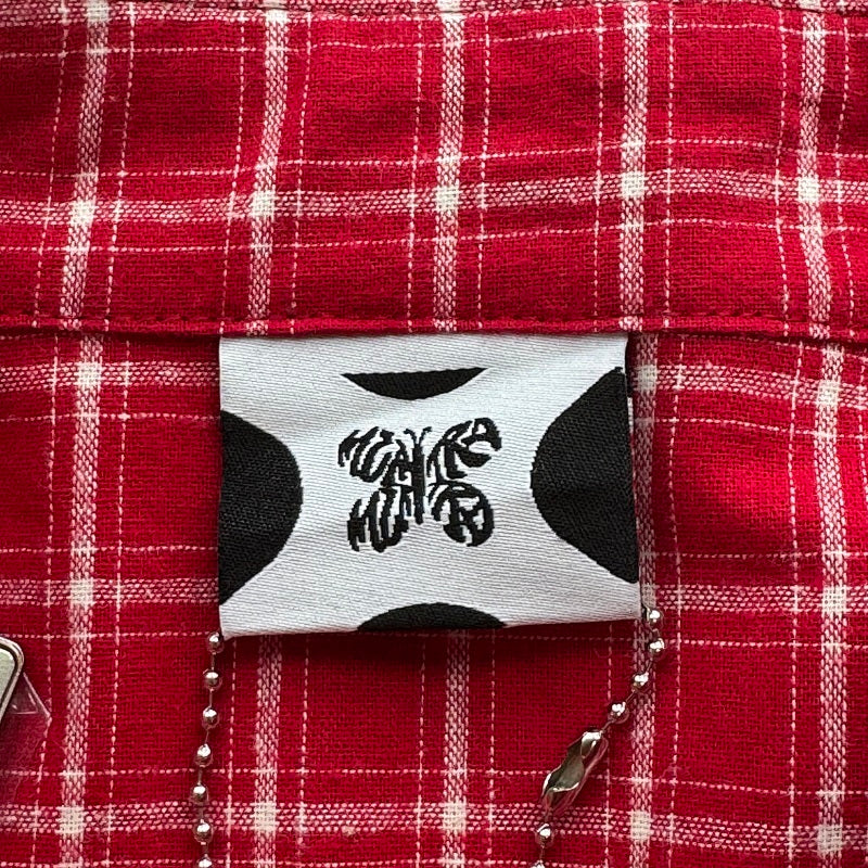 Mertra Plaid Shirt - Red